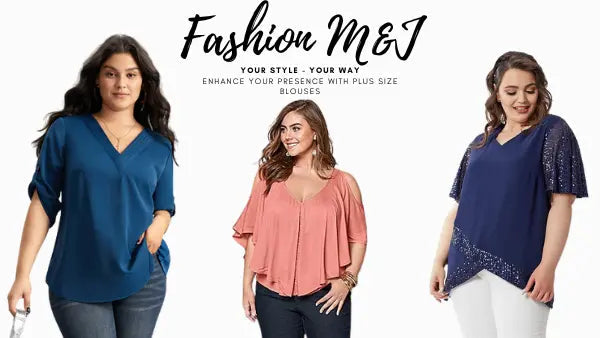 Stylish plus-size blouses for women – fashion guide for flattering and comfortable outfits