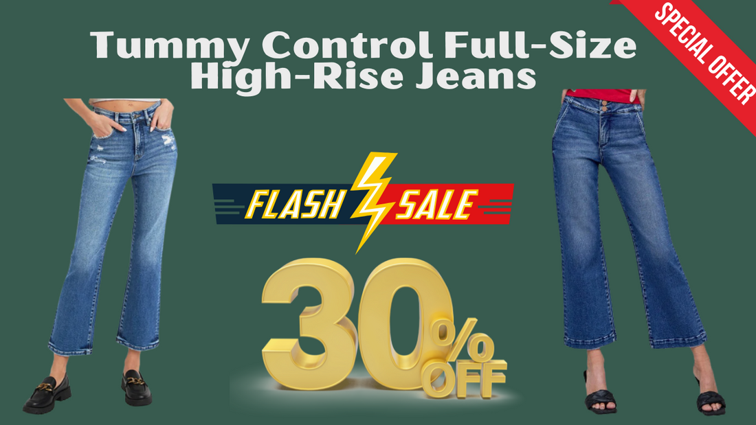 Tummy Control Full-Size High- Rise Jeans