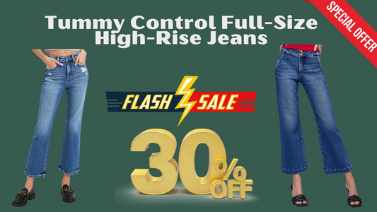 Tummy Control Full-Size High- Rise Jeans
