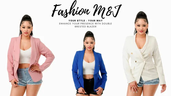 Double brested Blazer - Women Winter Collection