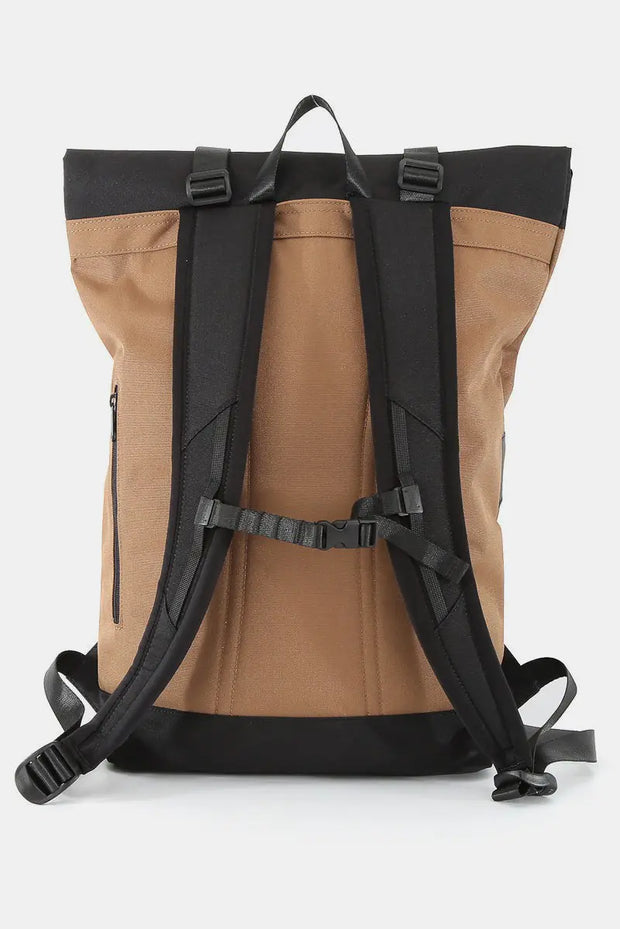 Himawari Contrast Waterproof Canvas Backpack Bag Trendsi