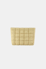 Zenana Quilted Puffy Pouch Clutch Bag - Fashionmj