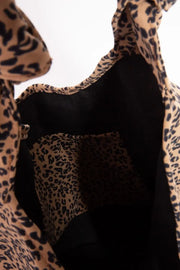 Fame Leopard Knotted Strap Shoulder Bag Trendsi