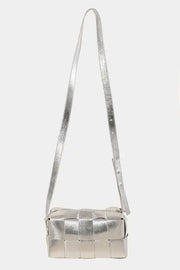 Fame Woven Crossbody Bag with Adjustable Strap Trendsi