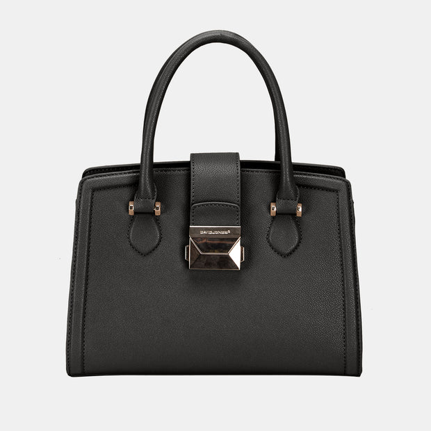 David Jones PU Leather Handbag - Fashionmj