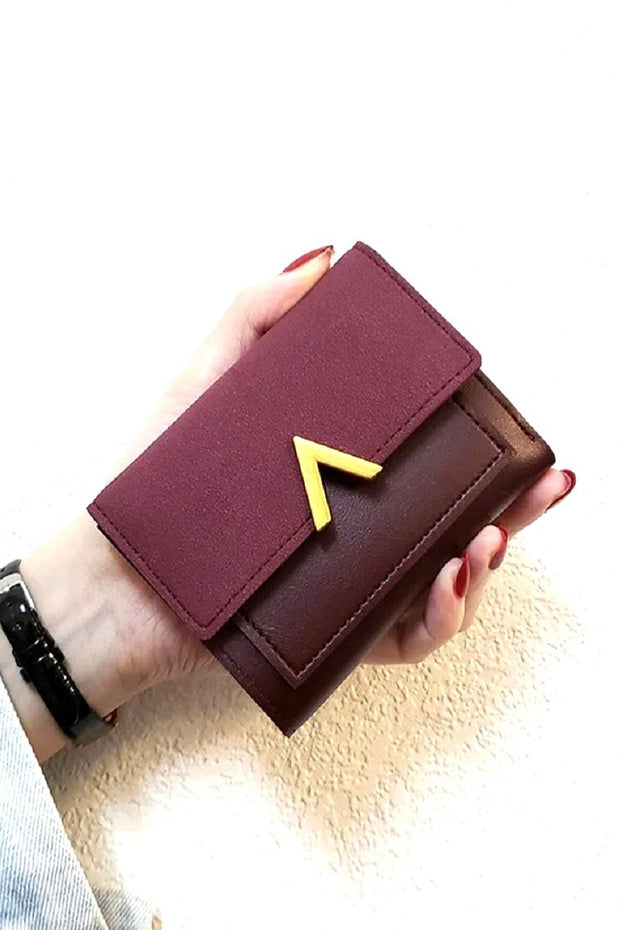 Zenana Compact Trifold Wallet - Fashionmj