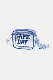 Zenana GAME DAY Stadium Approved Transparent Crossbody Bag Trendsi