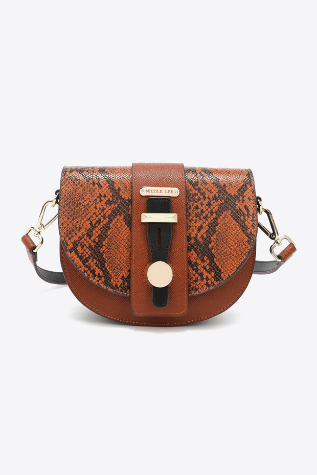 Nicole Lee USA Python 3-Piece Bag Set - Fashionmj