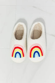 MMShoes Rainbow Plush Slipper - Fashionmj