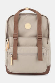 Himawari Waterproof Canvas Backpack Bag with Side Pockets Trendsi