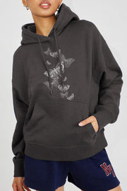 Simply Love Simply Love Full Size Dropped Shoulder Butterfly Graphic Hoodie - Fashionmj