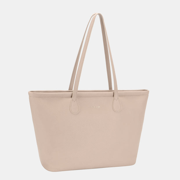 David Jones PU Leather Tote Bag - Fashionmj