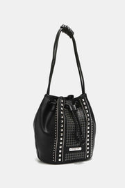 Nicole Lee USA Amy Studded Bucket Bag - Fashionmj