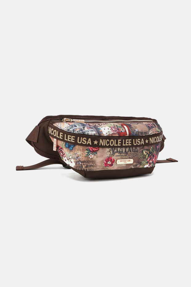 Nicole Lee USA Logo Fanny Pack - Fashionmj