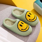 Melody Smiley Face Slippers - Fashionmj