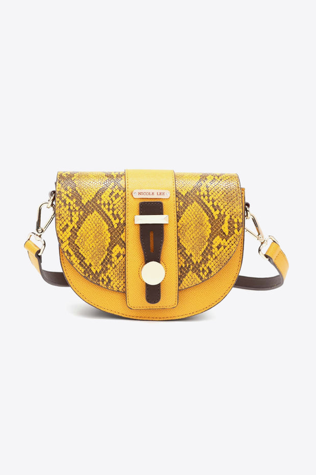 Nicole Lee USA Python 3-Piece Bag Set - Fashionmj