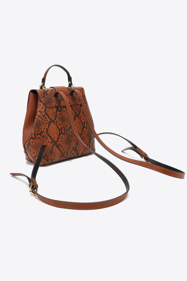 Nicole Lee USA Python 3-Piece Bag Set - Fashionmj