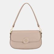 David Jones PU Leather Shoulder Bag - Fashionmj