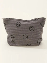 Zenana Corduroy Smile Clutch Bag Trendsi