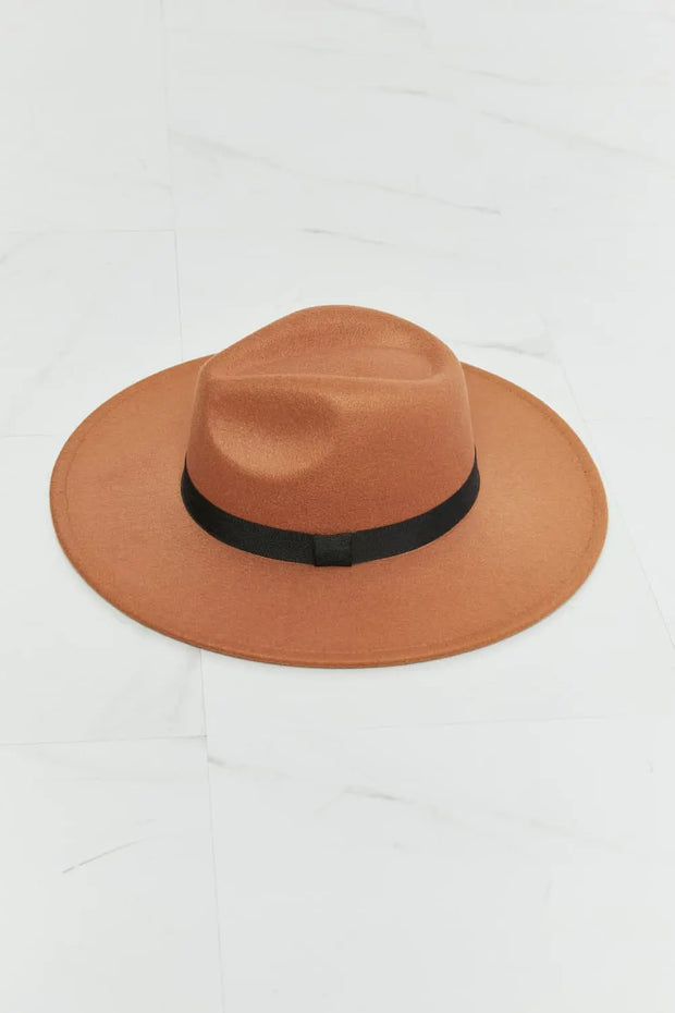 Fame Enjoy The Simple Things Fedora Hat - Fashionmj