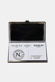 Nicole Lee USA Printed Business Card Case - Fashionmj