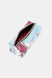 Nicole Lee USA Printed Handbag with Three Pouches - Fashionmj