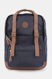 Himawari Waterproof Canvas Backpack Bag with Side Pockets Trendsi