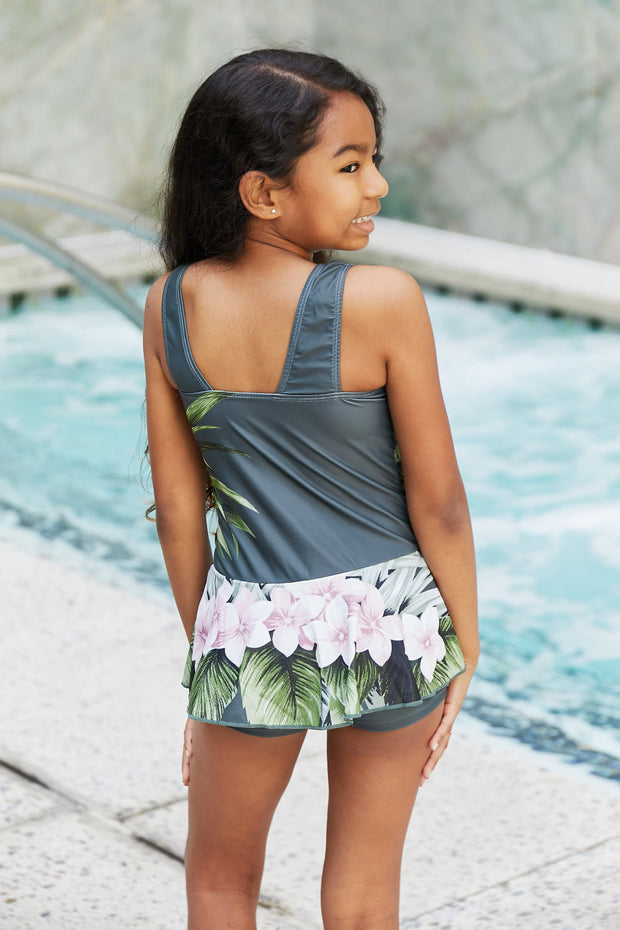 Marina West Swim Clear Waters Swim Dress in Aloha Forest - Fashionmj