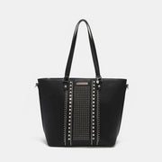 Nicole Lee USA Studded Decor Tote Bag - Fashionmj