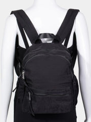 Fame Nylon Multi Pocket Backpack Bag Trendsi