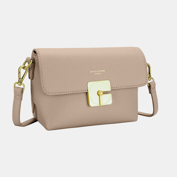 David Jones PU Leather Crossbody Bag - Fashionmj