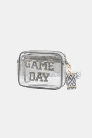 Zenana GAME DAY Stadium Approved Transparent Crossbody Bag Trendsi