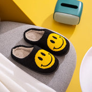 Melody Smiley Face Slippers - Fashionmj