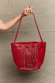 Nicole Lee USA Amy Studded Bucket Bag - Fashionmj