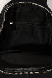 Fame Single Strap Faux Leather Sing Bag Trendsi