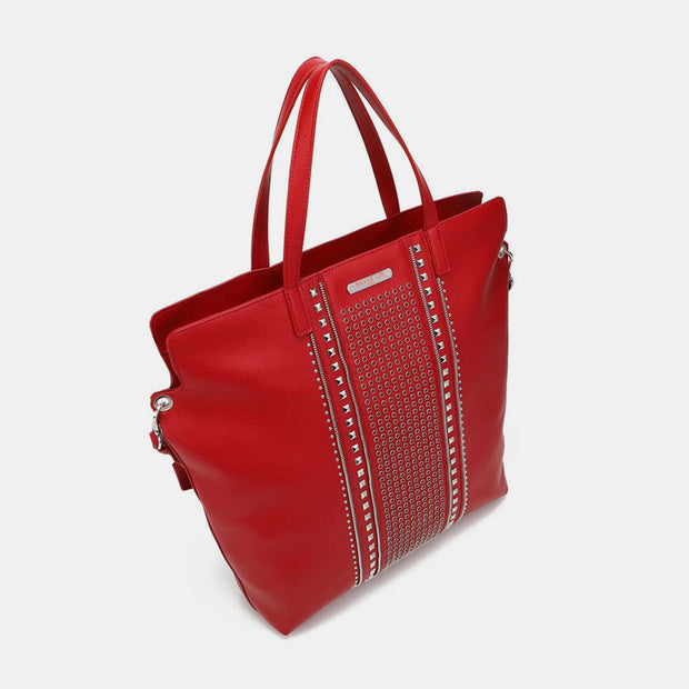 Nicole Lee USA Studded Large Tote Bag - Fashionmj