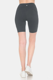 Leggings Depot Full Size High Waist Active Shorts - Fashionmj