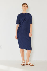 Marina West Swim Pleated Dolman Sleeve Dress - Fashionmj