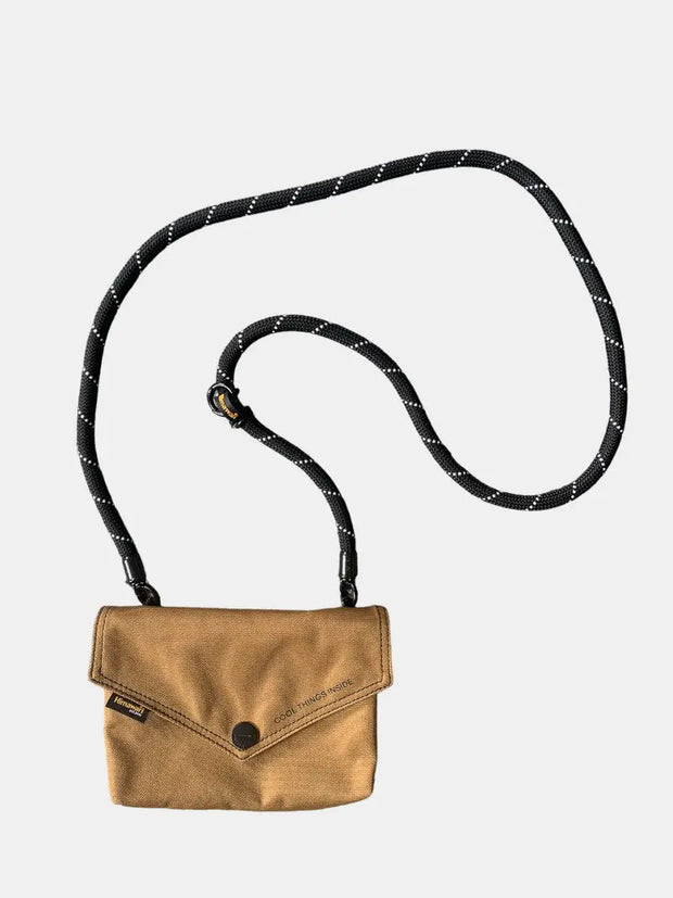 Himawari Solid Color Envelope Shape Crossbody Bag with Removable Strap Trendsi