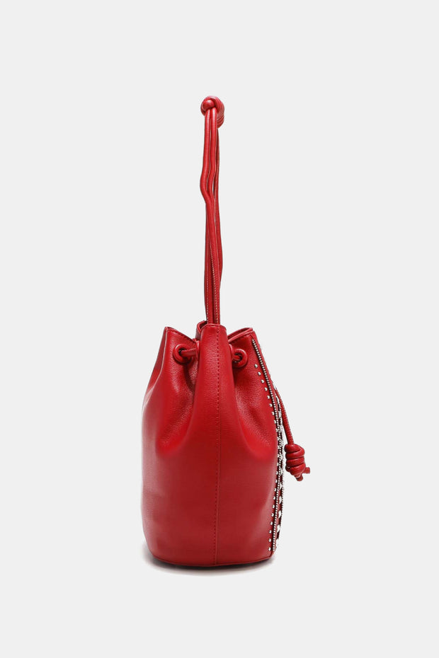 Nicole Lee USA Amy Studded Bucket Bag - Fashionmj