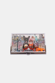 Nicole Lee USA Printed Business Card Case - Fashionmj