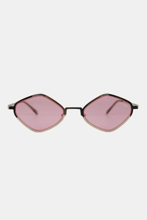 Nicole Lee USA Metal Frame Geometric Sunglasses - Fashionmj