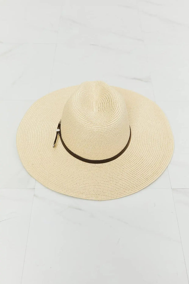 Fame Boho Summer Straw Fedora Hat - Fashionmj