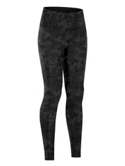 Wide Waistband Sports Leggings - Fashionmj