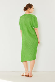 Marina West Swim Pleated Dolman Sleeve Dress - Fashionmj