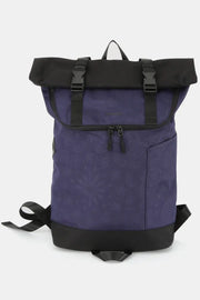 Himawari Contrast Waterproof Canvas Backpack Bag Trendsi