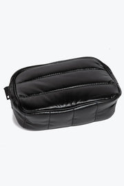 Fame Quilted Nylon Crossbody Bag Trendsi