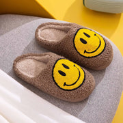 Melody Smiley Face Slippers - Fashionmj