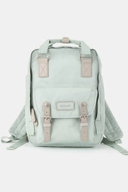 Himawari Contrast Water and Scratch-Resistant Nylon Backpack Bag Trendsi