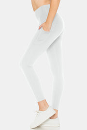 Leggings Depot High Waist Leggings with Pockets - Fashionmj